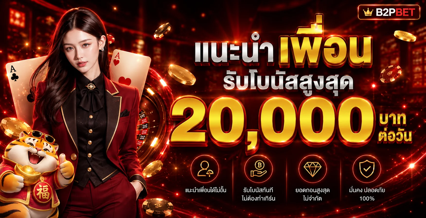 B2PBET ทางเข้าและสิทธิประโยชน์สำหรับสมาชิก